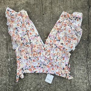 💕 Free People Floral Top from Set